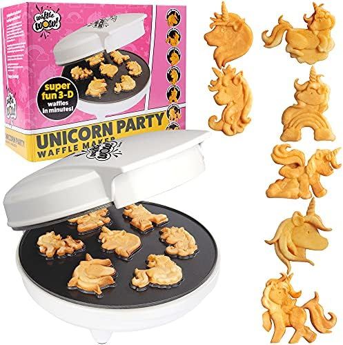 Unicorn Mini Waffle Maker- Creates 7 Different Unicorn Animal Shaped Waffles in Minutes- A Fun an... | Amazon (US)
