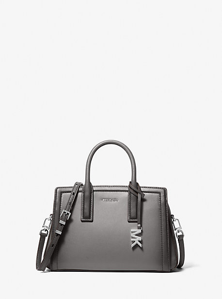 Laila Small Burnished Leather Satchel | Michael Kors US
