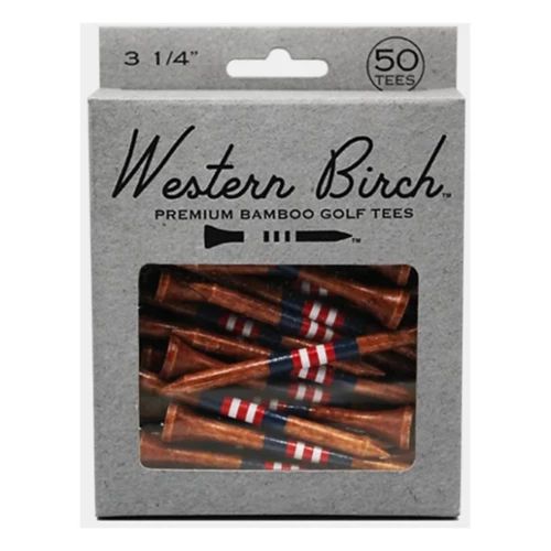 Western Birch 3 1/4" Bamboo Golf Tees | Scheels