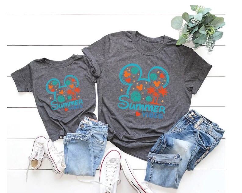 Mickey Disney Summer 2024 Shirt, Cute Mickey Tee, Disney Summer Vibes Gifts Shirts, Summer Shirt,... | Etsy (US)