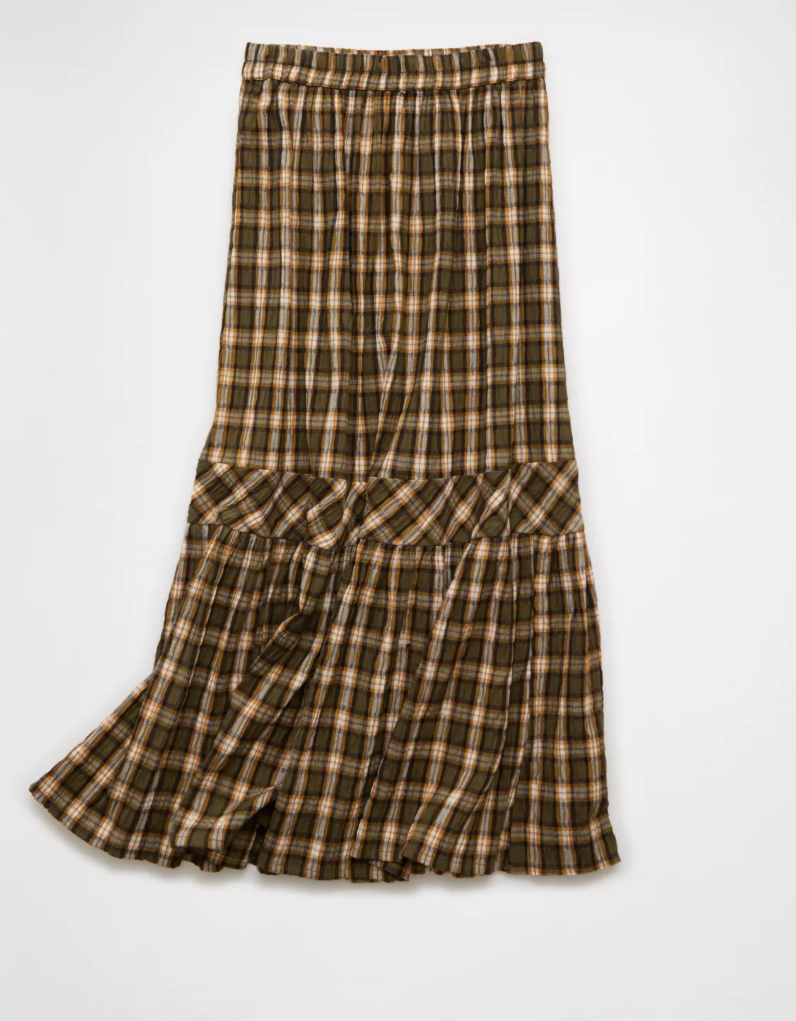 AE Plaid Maxi Skirt | American Eagle Outfitters (US & CA)