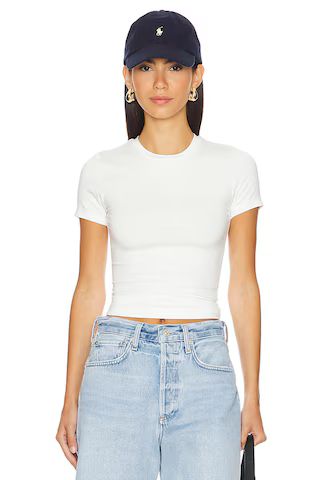 WeWoreWhat Fitted Crew Neck Tee in White from Revolve.com | Revolve Clothing (Global)