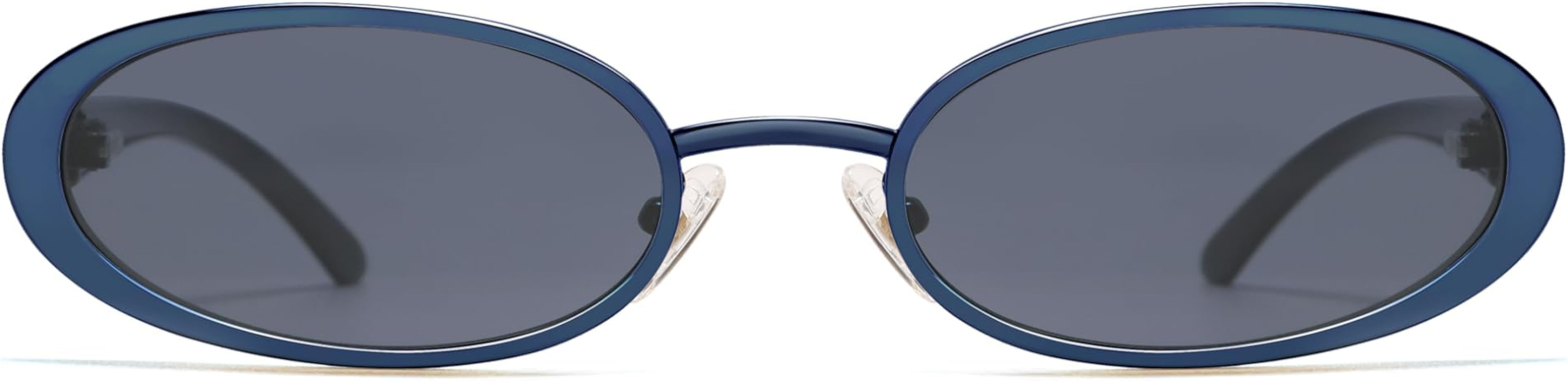 Retro Oval Sunglasses for Women Men AP3766 | Amazon (US)