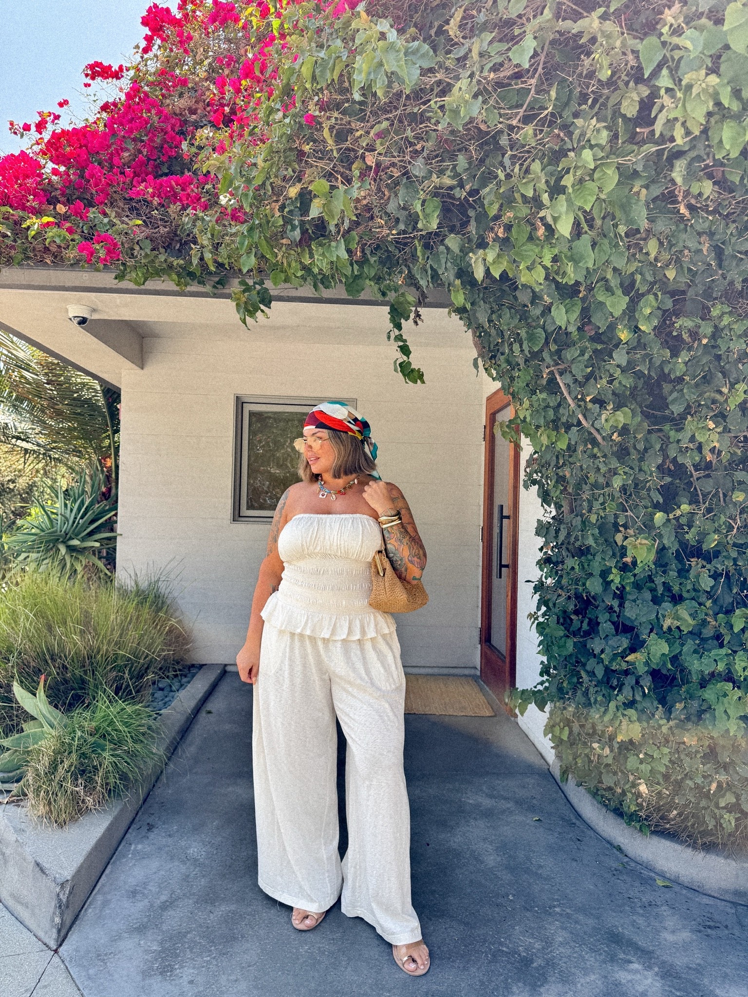 Set size L 
Sandals are old no link but linked similar 
If you don’t want people asking about your perfume don’t buy this. It’s incredible and you will get stopped everywhere you go. If layered with the lotion it’s next level ! 
#vacationoutfit #vacation #freepeople #amazon

#LTKootd #LTKMidsize
