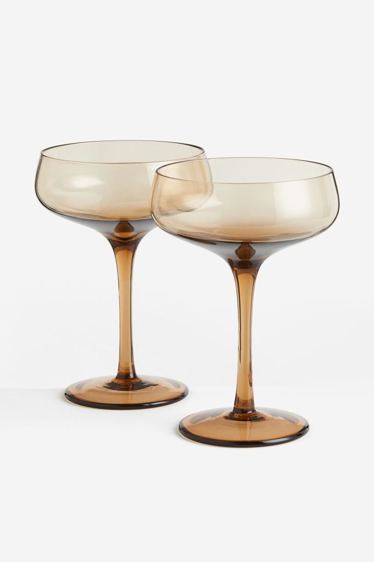 2-pack Champagne Coupes | H&M (US)