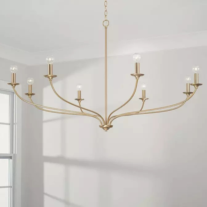 Alainey Chandelier - 8 Light | Shades of Light