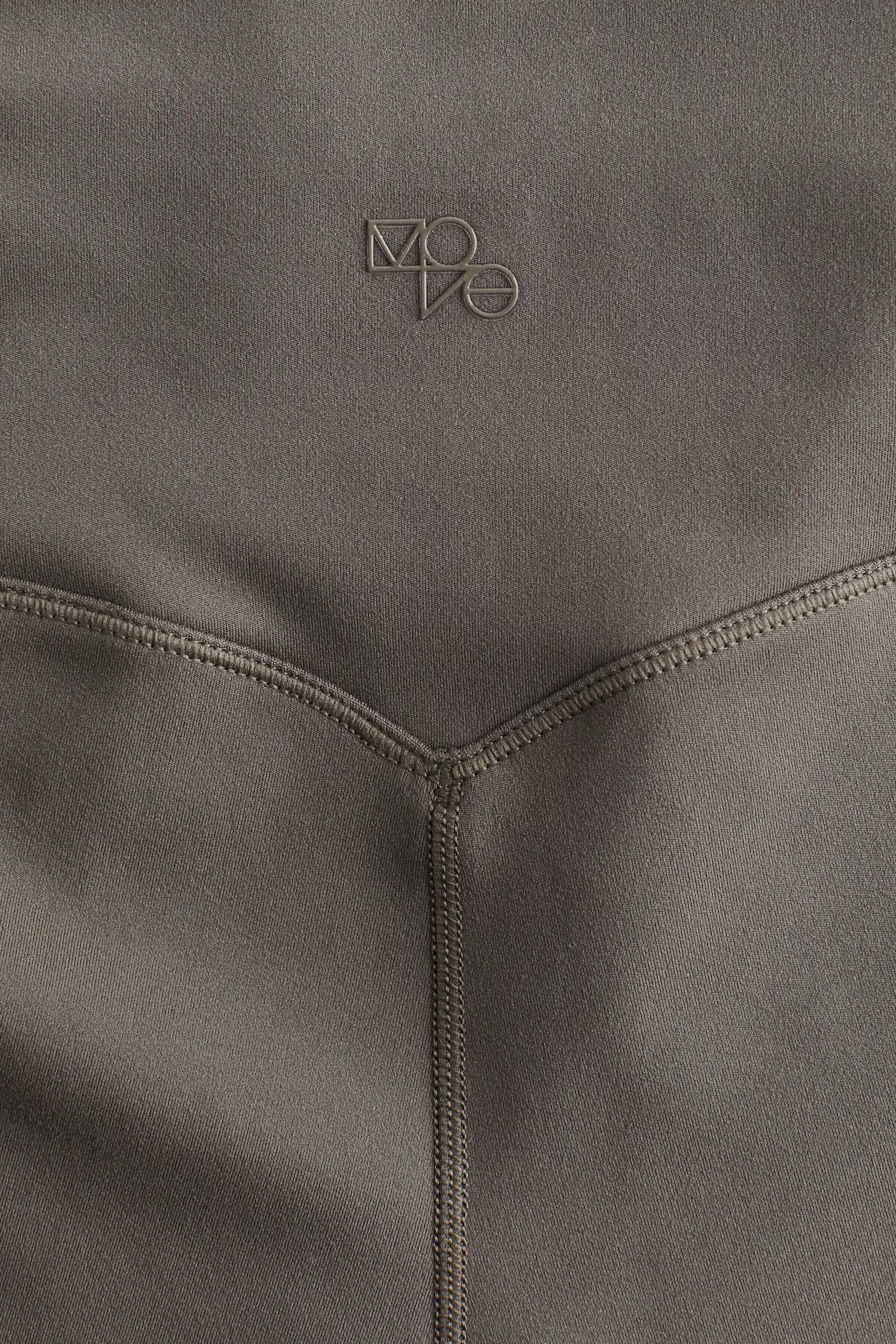 Flared sports leggings with SoftMove™ - Dark grey - Ladies | H&M GB | H&M (UK, MY, IN, SG, PH, TW, HK)