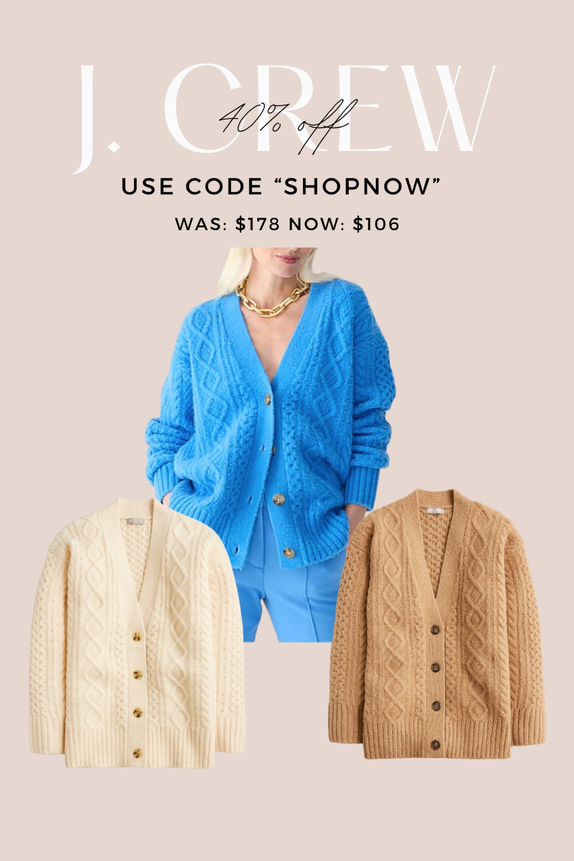 J crew sale  - Labor Day sale - cardigan - cable knit cardigan - fall outfit - sweater - chic style 

#LTKstyletip #LTKSeasonal #LTKsalealert