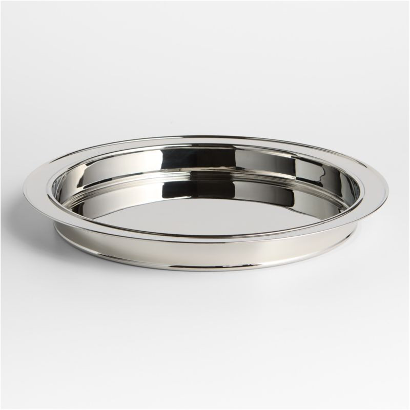 Easton Stainless Steel Serving Tray | Crate & Barrel