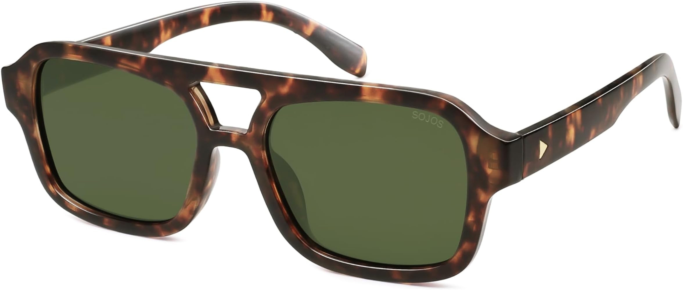 SOJOS Retro Aviator Sunglasses for Womens Mens Polarized Trendy Square Designer Inspired Shades 8... | Amazon (US)