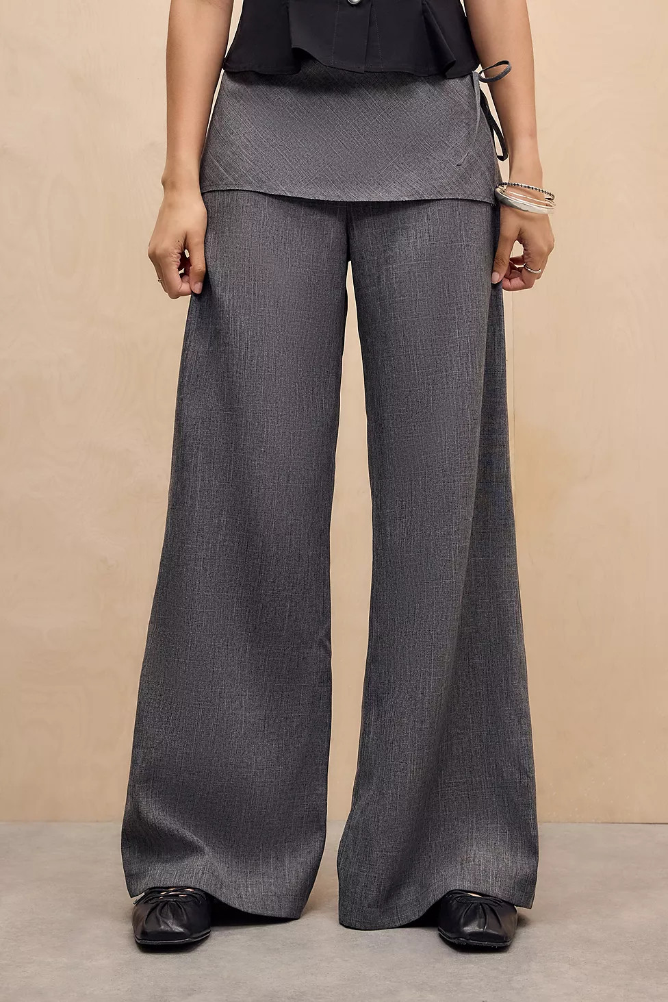 UO Side Tie Skirt Trousers | Urban Outfitters UK