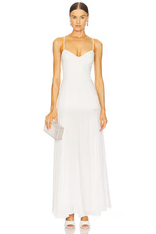 Lovers and Friends Rochelle Gown in Cream from Revolve.com | Revolve Clothing (Global)