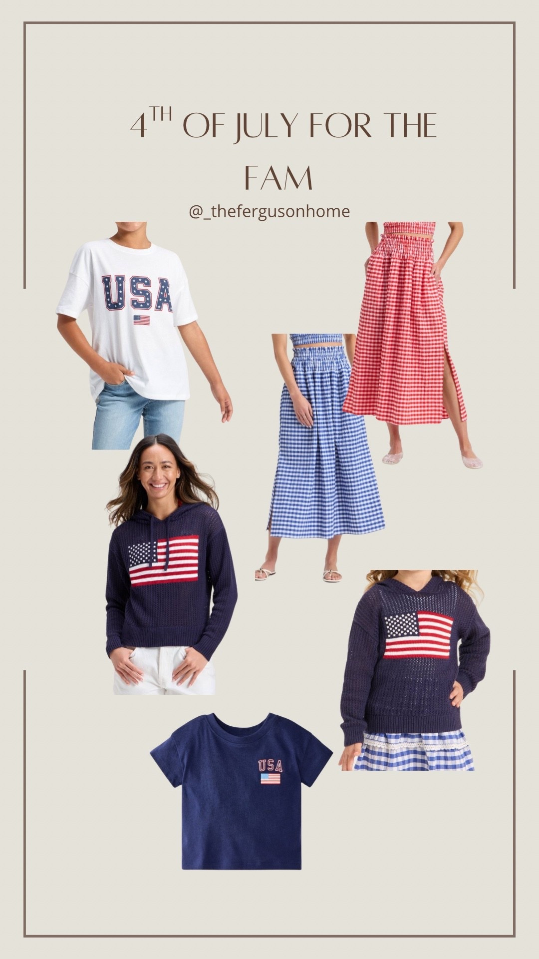 4th of July for the fam! 

#LTKSeasonal #LTKSaleAlert