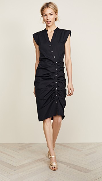 Long Ruched Dress | Shopbop