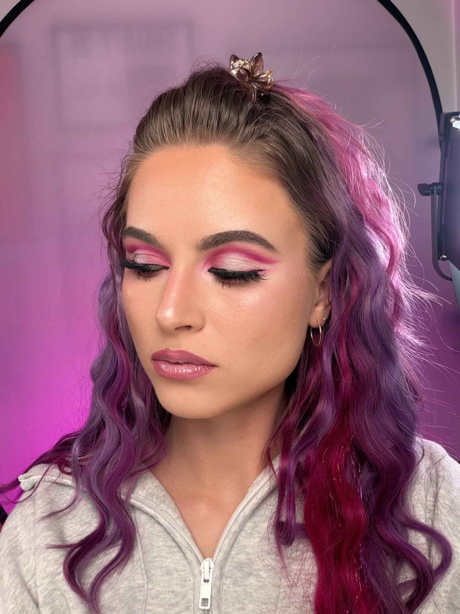 pink 2016 cut crease makeup 💖🩷 

#LTKBeauty #LTKgrwm #LTKValentine