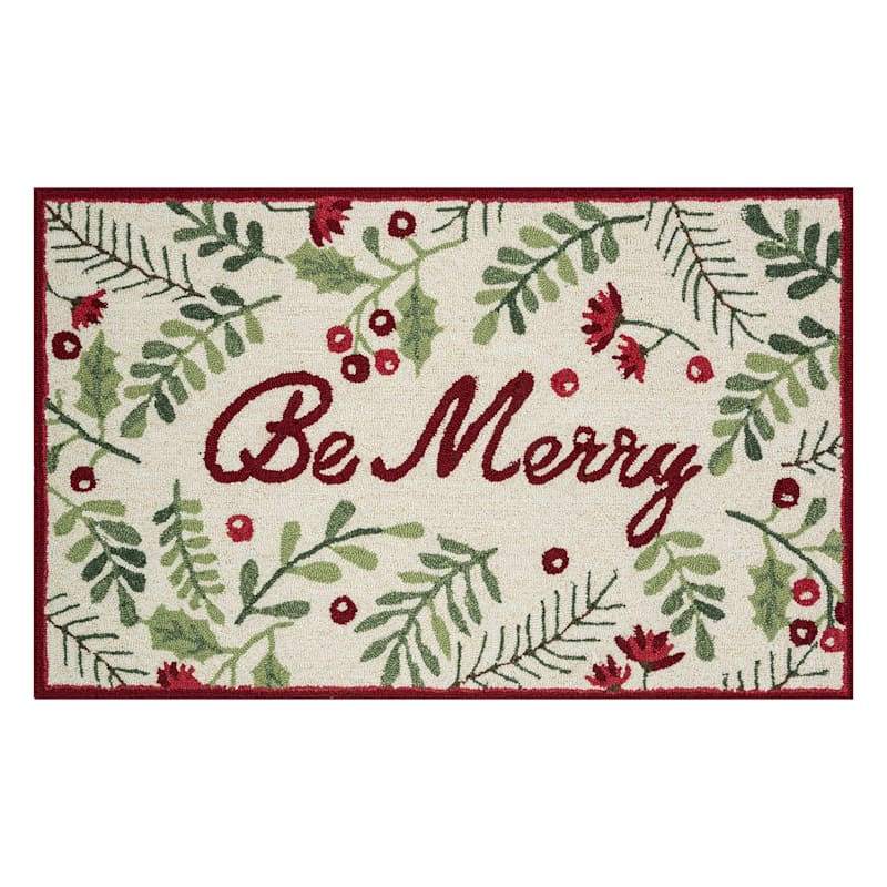 Be Merry Lurex Accent Rug, 2x4 | At Home