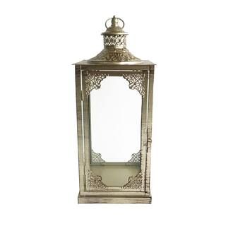 18.1" Gold Vintage Metal Lantern by Ashland® | Michaels Stores