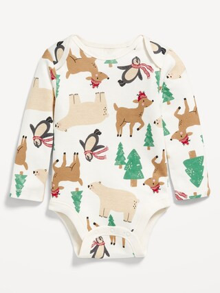 Unisex Long-Sleeve Graphic Bodysuit for Baby | Old Navy (US)
