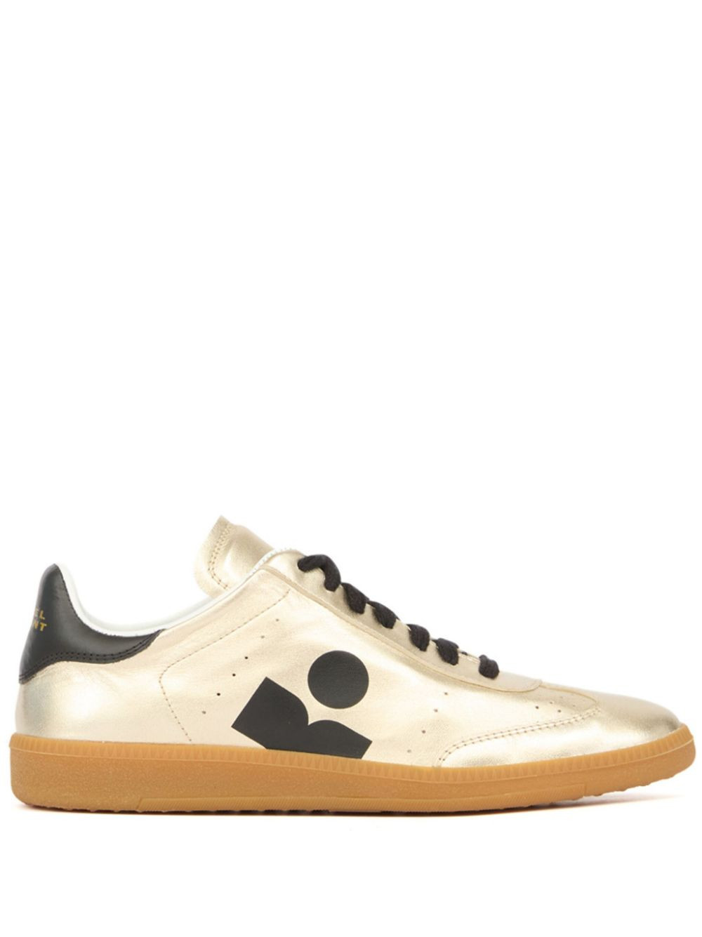 ISABEL MARANT Kaycee sneakers - Gold | Farfetch Global