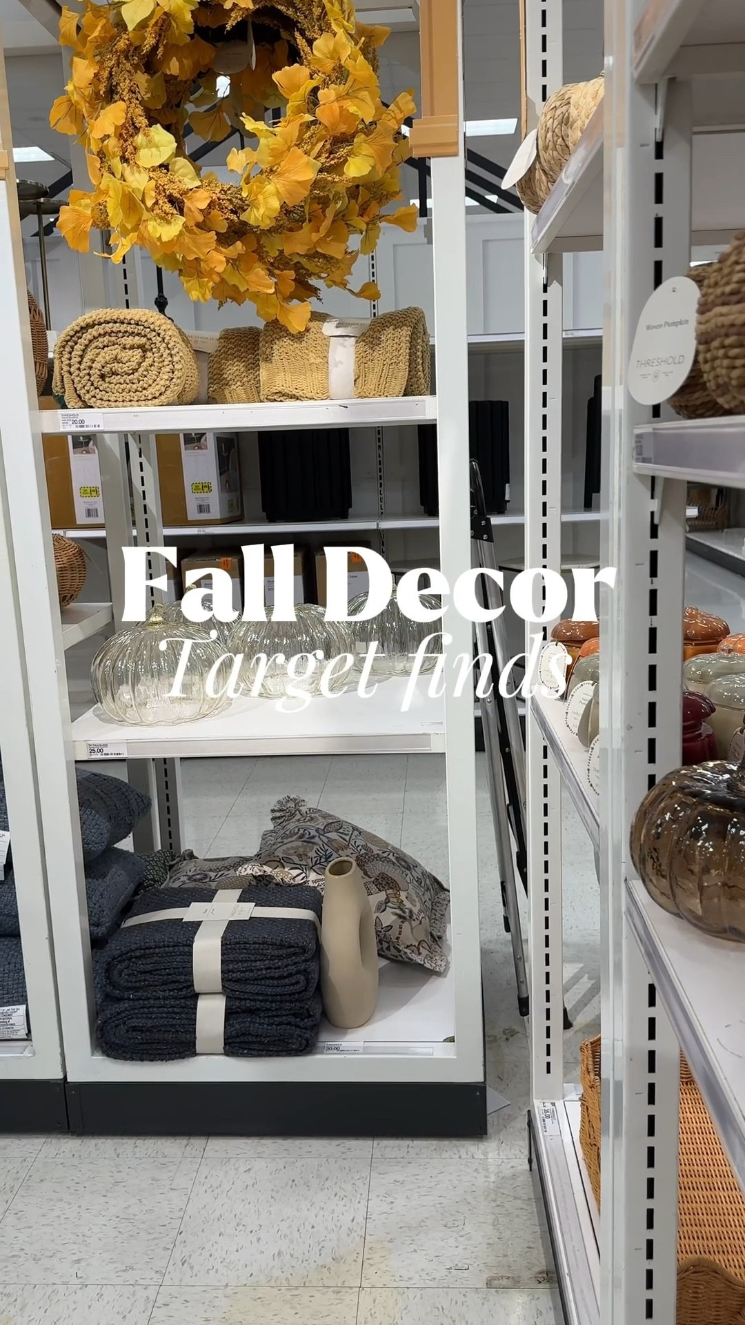 How pretty are these glass Pumpkins 🥹❤️! 
Threshold Pumpkins  are currently on a sale on Target! Go Score! 

#falldecor #pumpkins #fallfinds 

#LTKSeasonal #LTKFallSale #LTKHome