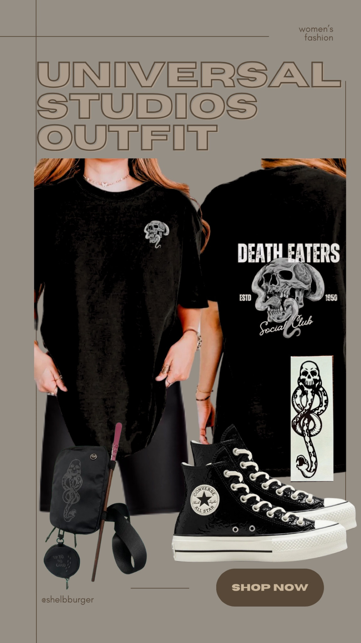 Women’s death eater Harry Potter Universal Studios outfit

#LTKSaleAlert #LTKTravel #LTKFamily