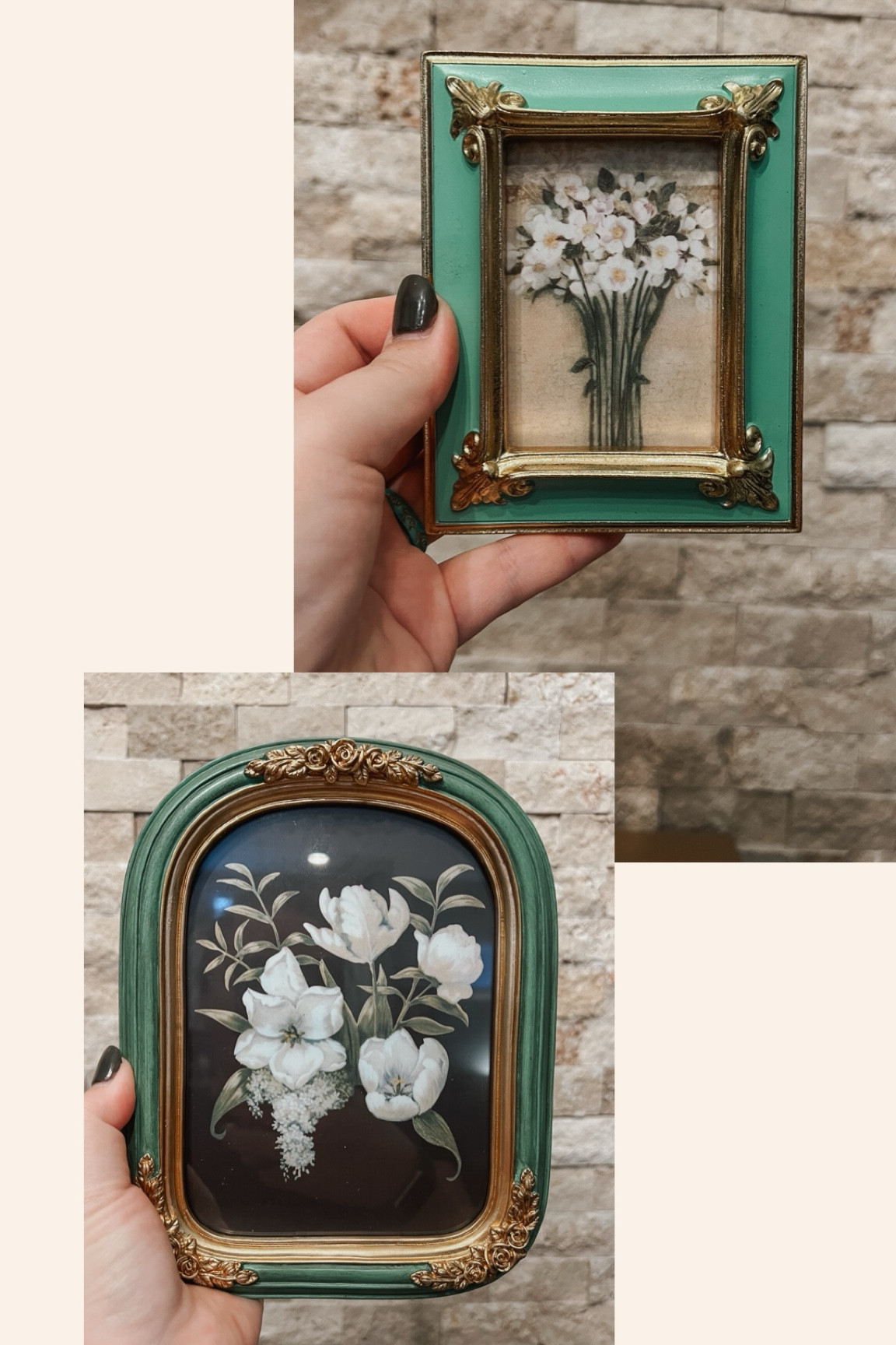 Two new frames for my office collage wall project! I have pictures to put in them but almost just love the floral prints they came with! Tagging a few others I bought (the two prints listed as exact items but not pictured) and am considering far

#LTKHome #LTKSaleAlert #LTKFindsUnder50