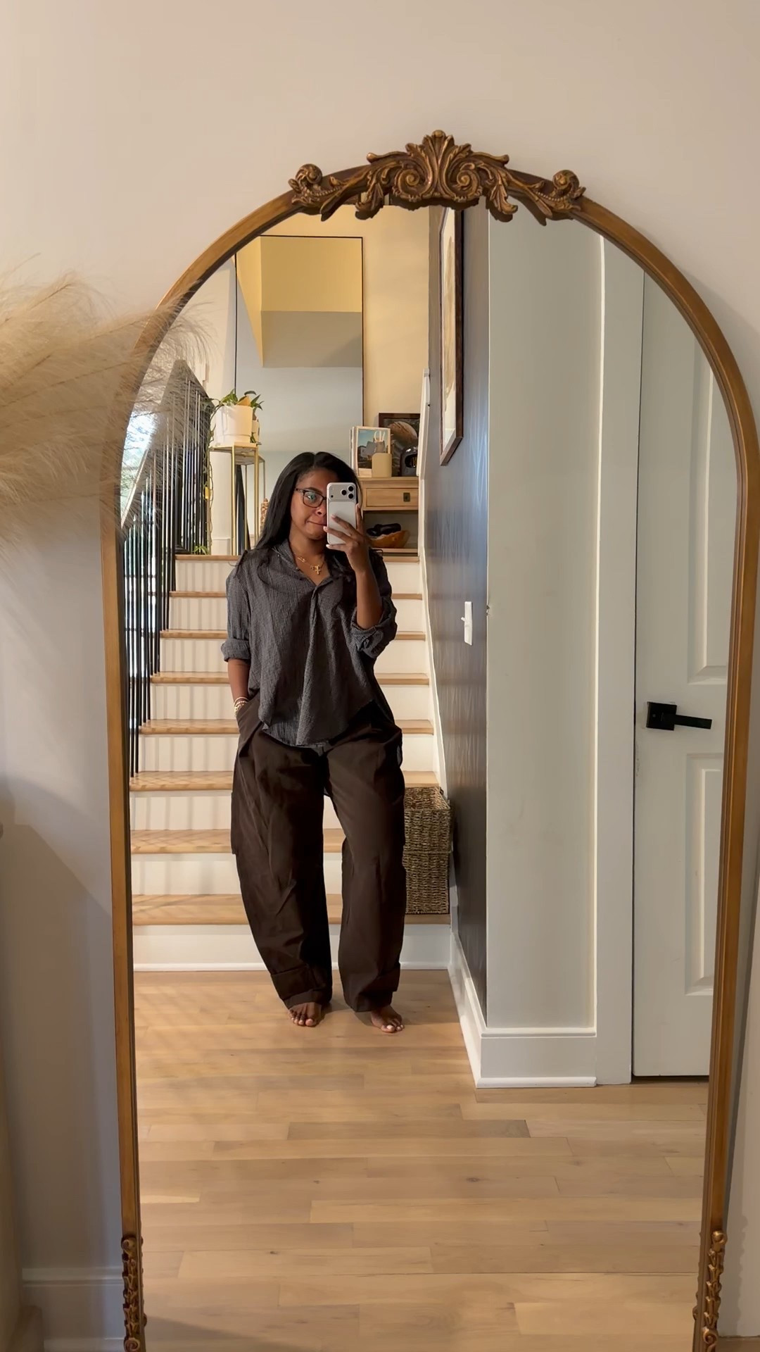 Casual Monday’s 
Top: Small
Bottoms: 8 