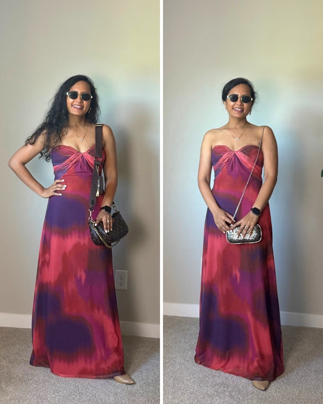 Maxi with low bun or with open hair? I styled it up for chic look with low bun.

#expressyou

#LTKPetite #LTKSeasonal #LTKU