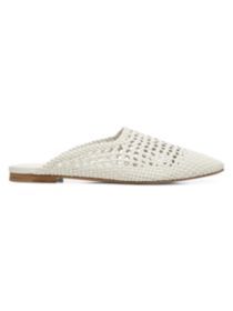 Barrett Woven Leather Mules | Saks Fifth Avenue OFF 5TH