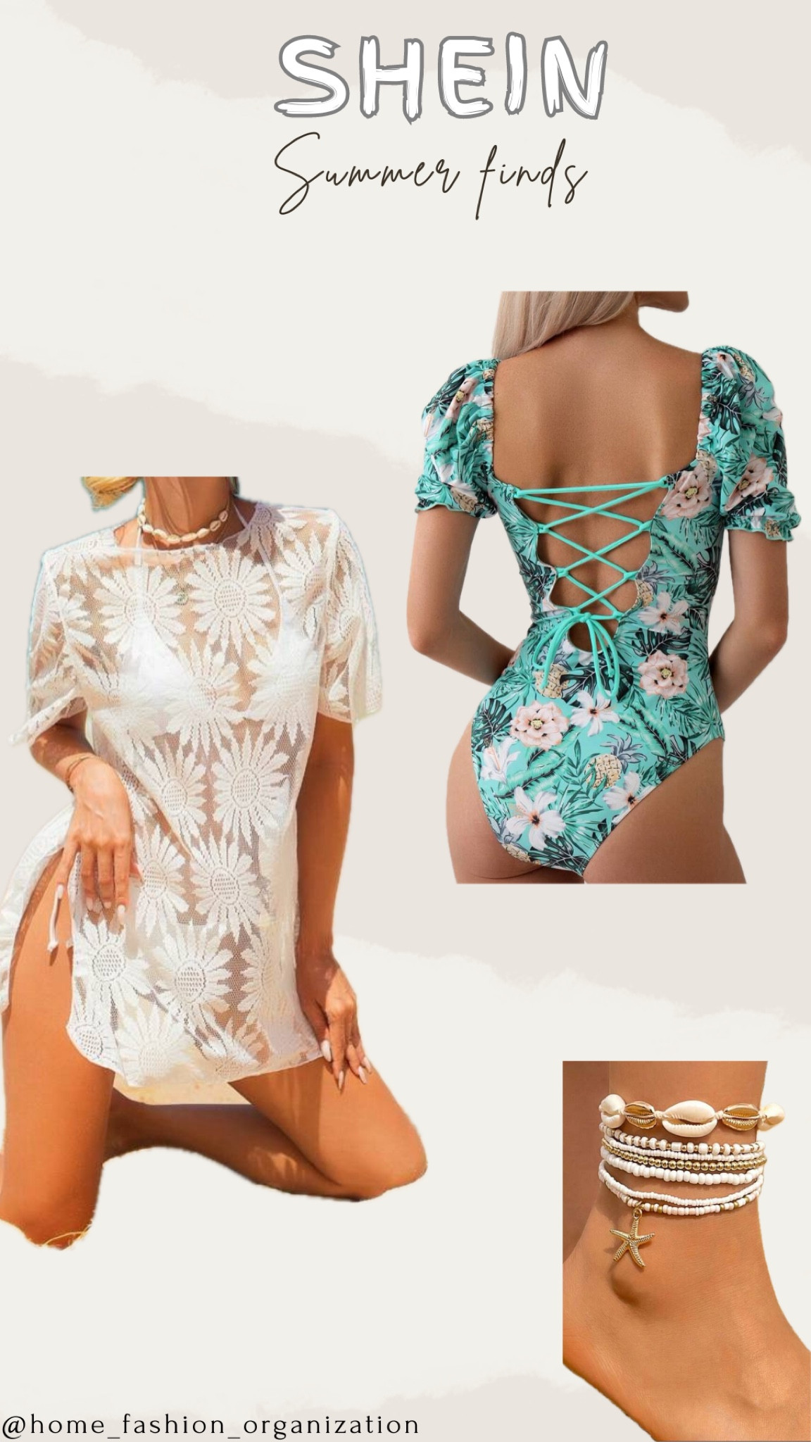 SHEIN summer finds - bathesuit - swimsuit - one piece - uncle bracelet - cover up

#LTKFamily #LTKFindsUnder50 #LTKSwim