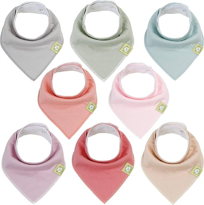 Amazon.com: KeaBabies Organic Baby Bandana Drool Bibs – Stylish Unisex Bandana Bibs - Super Abs... | Amazon (US)
