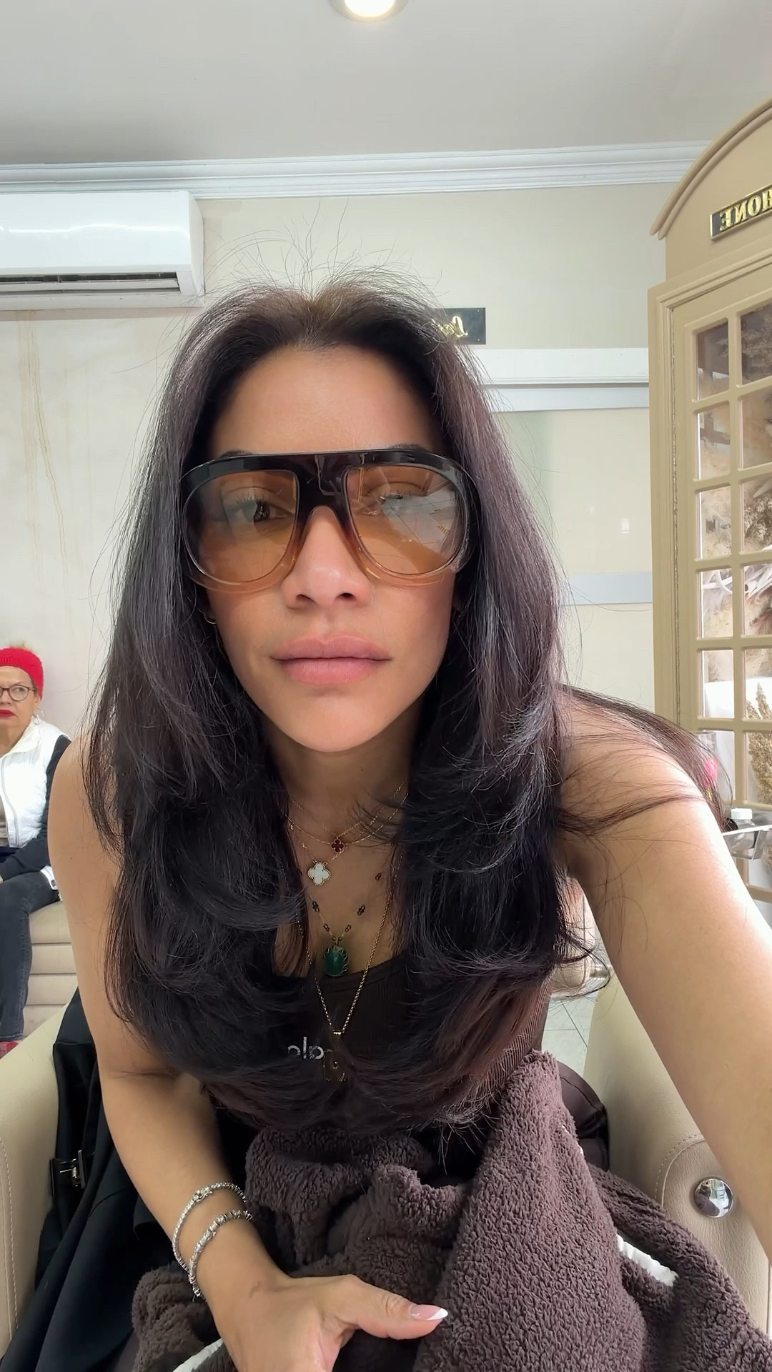 New haircut and color, who's this? 