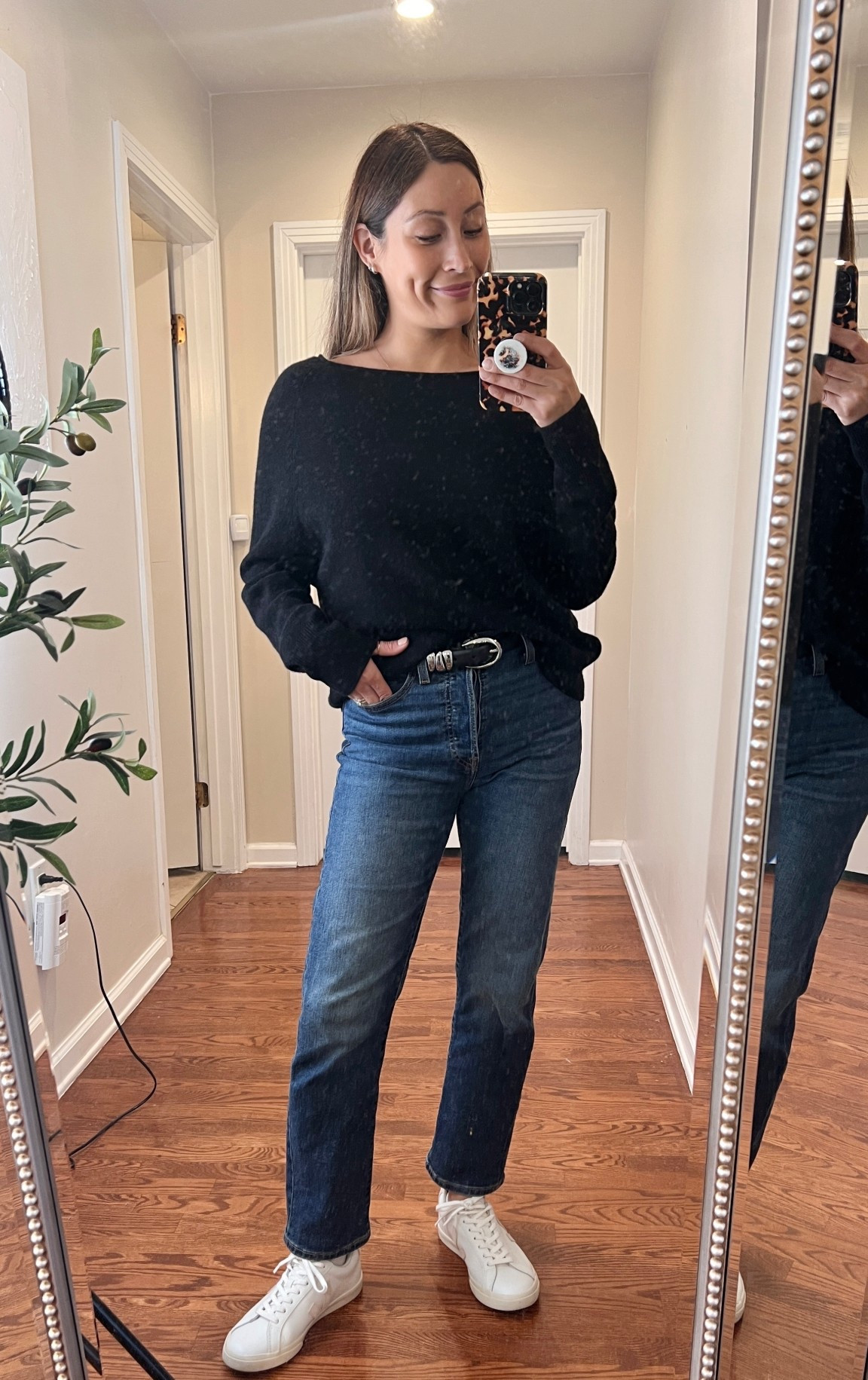 The cashmere boatneck sweater that I have in 4 colors in black. Wearing sz M. #cashmere #quince #winteroutfit 

#LTKmomlife #LTKootd #LTKSaleAlert