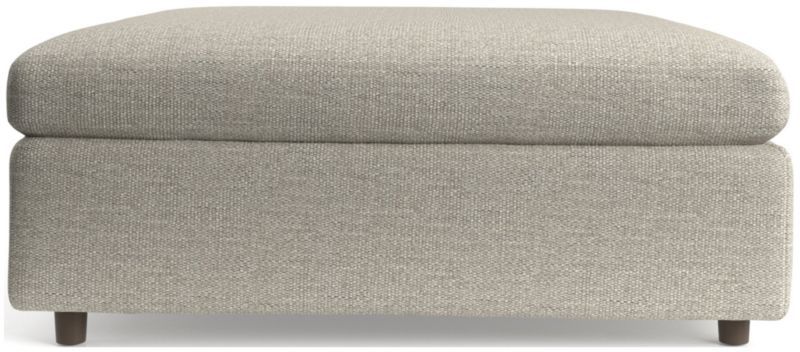 Lounge II Square Cocktail Ottoman + Reviews | Crate and Barrel | Crate & Barrel