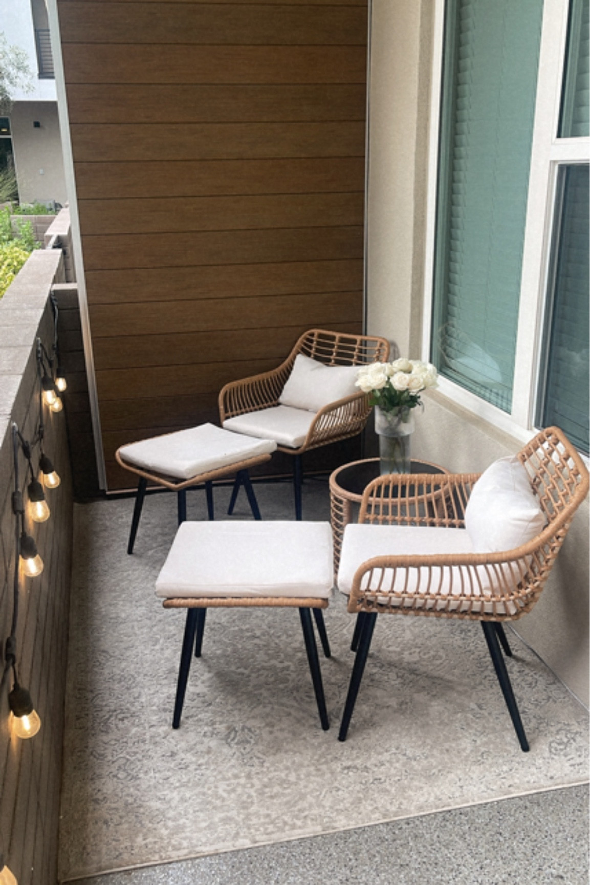 New patio tings!!!! 🤍

#patio #patioseason #outdoor #outdoorfurniture 

#LTKsalealert #LTKhome #LTKSeasonal