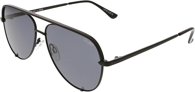 QUAY AUSTRALIA High Key Mini QUAY X DESI Black/Smoke Polarized One Size | Amazon (US)