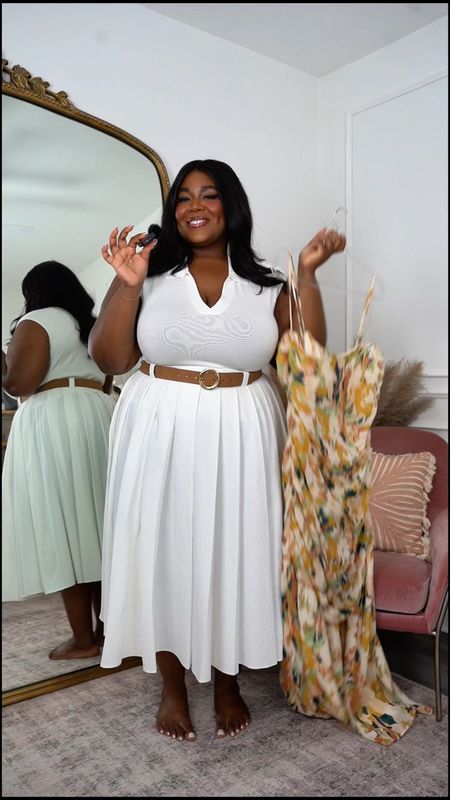 Wedding Guest Dress SZN is here and love sharing the best plus size options when I find them. This dress is gorgeous but the fit is a little off on me. I think it’s definitely worth getting altered especially since it’s on sale. 

I’m wearing a 3X Strapless Bra and Shapewear 

Everything and more is linked below. 

Wedding Guest Dress, Plus Size Fashion, Spring Dresses, Summer Outfit 

#LTKsalealert #LTKfindsunder100 #LTKplussize