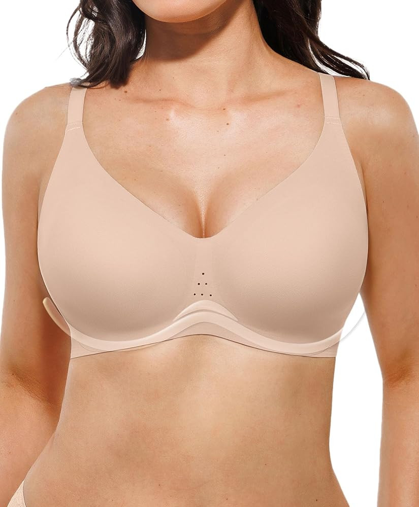 Popilush Bras for Women No Underwire Seamless Push Up Bra | Amazon (US)