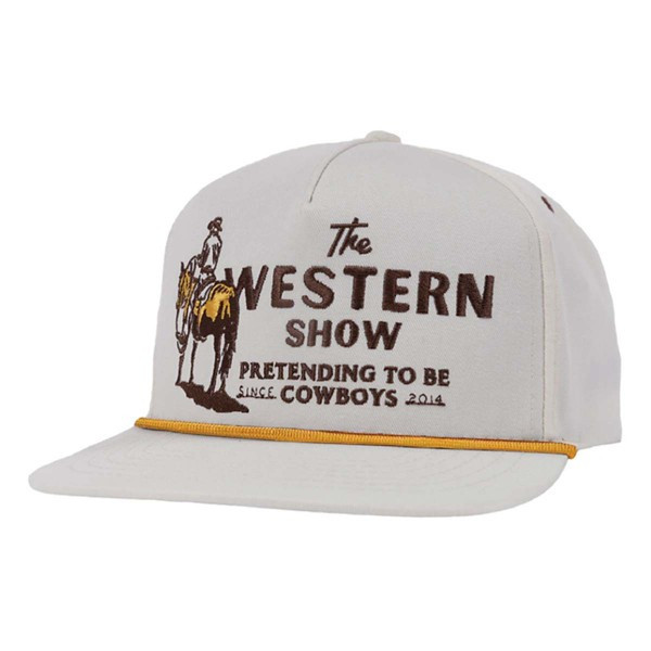 Men's Sendero Provisions Co. Western Show Snapback Hat One Size White | Scheels