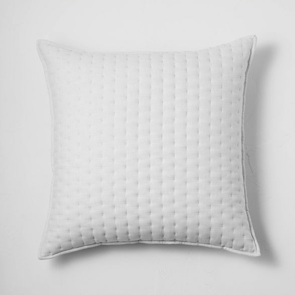 Cashmere Blend Quilted Pillow Sham - Casaluna™ | Target
