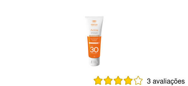 Protetor Solar com Cor Darrow Actine FPS30 | Beleza na Web | Beleza Na Web (BR)