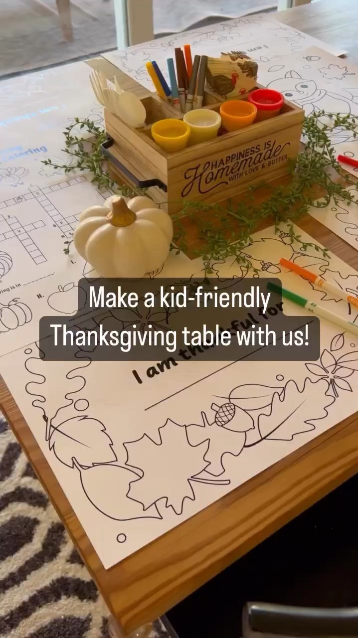 Kid-Friendly Thanksgiving Table

#LTKFamily #LTKSeasonal #LTKHoliday