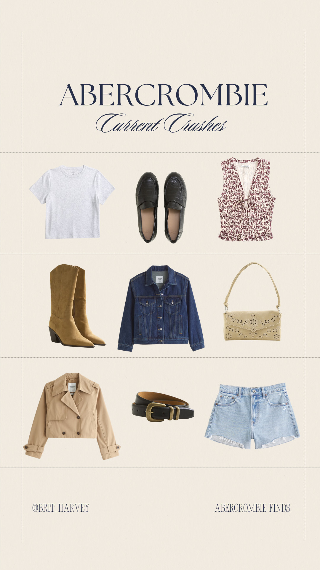 Currently crushing on 😍

#abercrombie
#casual
#denim
#wintertospring

 

 

#LTKootd