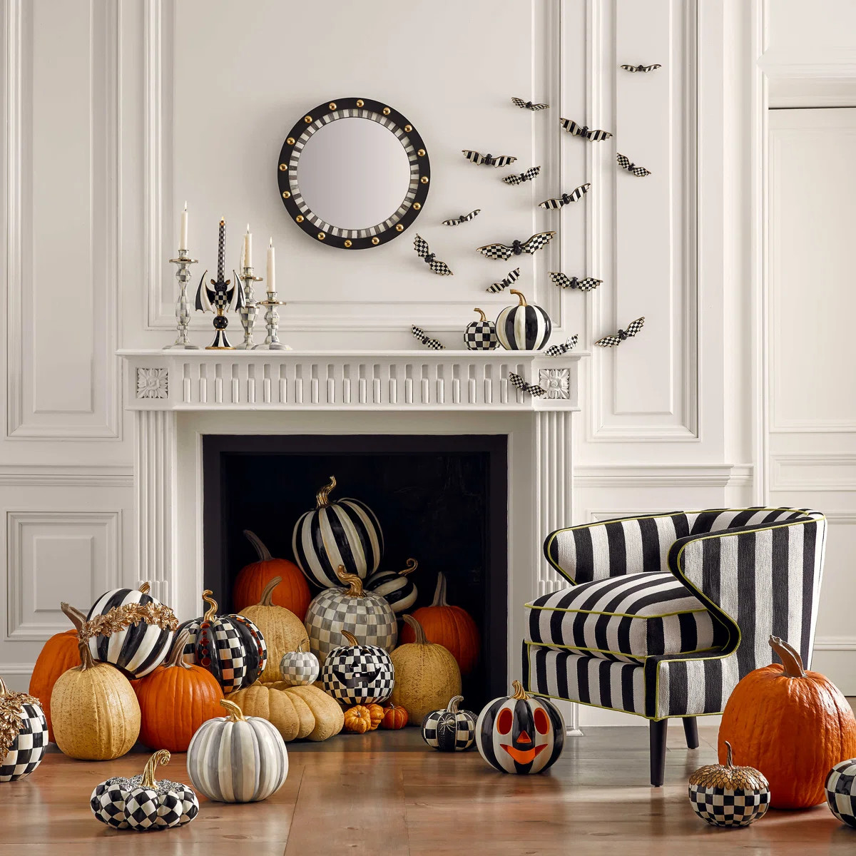 Sterling Check Medium Pumpkin | Wayfair North America