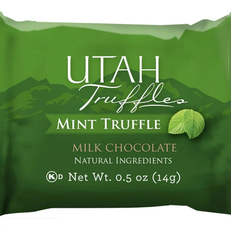 Utah Truffles Milk Chocolate Mint Truffles, 16 Ounce | Walmart (US)