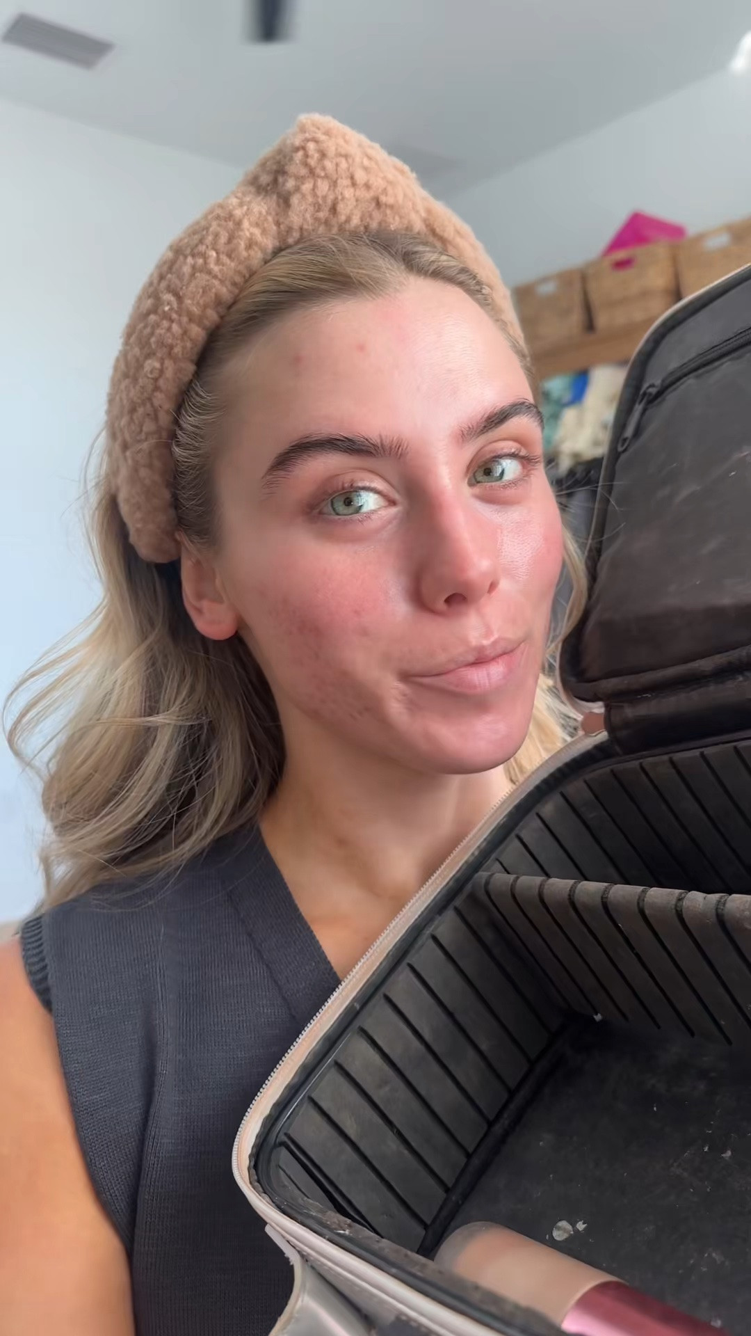 I have spent years sharing my makeup routines and tips and tricks for covering acne. my favorite Haus Labs Skin Tech Foundation shade 190 (winter/fall) or 200 (spring/summer). The Haus Labs Glossy Blush Stick in Glossy Cinnamon as a “blonzer” but also shade glossy hibiscus. For blushes you cannot go wrong with Patrick Ta Beauty Blush in shade she goes to the gym or she’s seductive. My Haus Labs Concealer in shade 01 fair neutral and Huda Beauty Cherry Peach Loose Setting Powder always make my complexion perfect. The Haus Labs Powder Bronzer in amber horizon medium is a fav of mine also used as an eyeshadow. The Haus labs powder highlight in fire opal will give the most insane cheek highlight. Setting spray is a make or break and the Saie CitySet Setting Spray is amazing for hydrated glowy makeup. Go to lip combo is the Makeup Forever Lip Liner in anywhere caffeine topped with the Olehenriksen Pout Preserve Lip Peptide Treatment in Citrus Sunshine or Lawless Beauty Lip Gloss in Nudie. Other lip favorites include the Lawless Lip Gloss, Ilia Beauty Lip Gloss, or Patrick Ta Gloss or Balm too! 🤗 #kohls #sephoraatkohls @Sephora  @kohls

#LTKgrwm #LTKselfcare #LTKBeauty