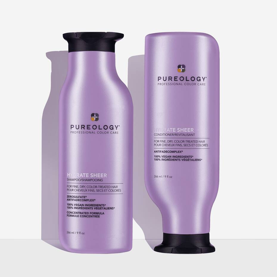 Hydrate Sheer Shampoo & Conditioner Duo For Fine Hair - Pureology | Pureology