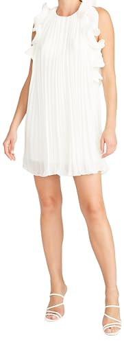 AMUR Women's Mimi Dress, Off-White | Amazon (US)