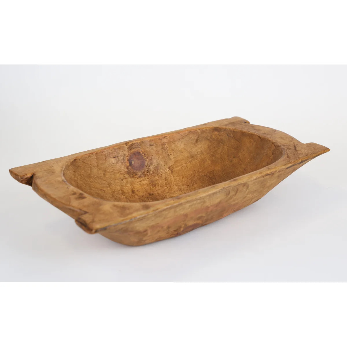Valentia Hand-Carved Solid Wood Rectangular Decorative Bowl | Wayfair North America