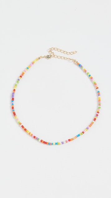 Rainbow Beaded Choker | Shopbop